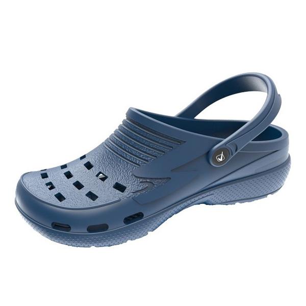 kleding-schoenen-croc-blauw-hakbandje